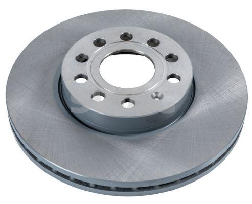 SWAG Disc Brake Assembly for 2005 Volkswagen Golf - Front Axle, 2 Pieces — Brake Rotors & Drums