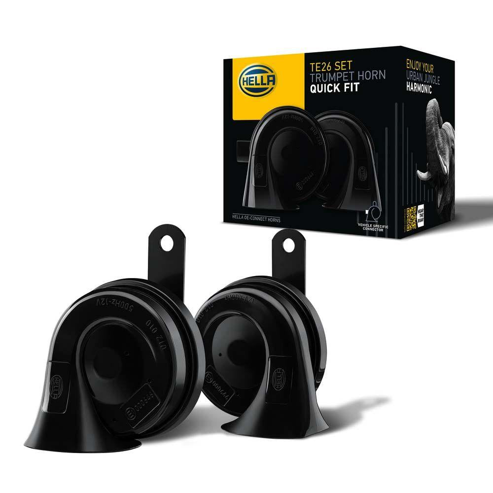 Hella 3FH012010-021 Korna 12V 400-500Hz 110Db Audi A1-A8/Q5/Q7 VW Passat B8 Golf — Motors, Pumps & Antennas