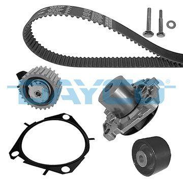 Dayco KTBWP4570 Timing Camshaft Tensioner Set with Water Pump Fiat Stilo 1.9 JTD 03-06 Alfa Romeo 1 — Water Pump & Thermostat