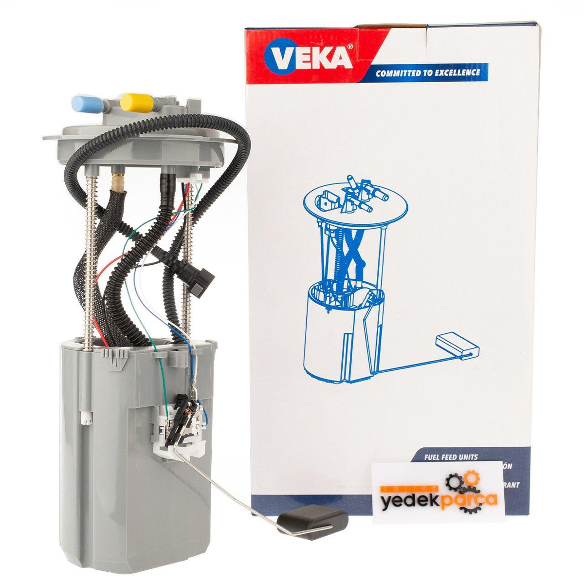 Veka 34-3203 Chevrolet Captiva C100 2.0 Diesel Fuel Pump — Fuel Delivery