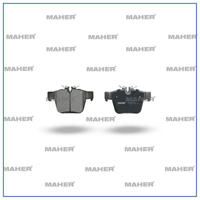 MAHER 23655 Brake Pad Mercedes 15= X253 Glc Series Rear — Brake Pads