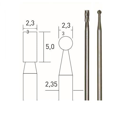Proxxon 28750 Milling Cutter Set (2 pcs)