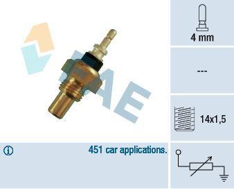 FAE 32220 Temperature Sensor - M14x1.5 Thread Size — Temperature Sensors & Switches