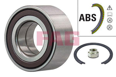 Fag 713690810 Axle Bearing Front with ABS 48 Kutup Active with Sensor (Fiat Stilo 2.4 20V /Doblo-L — Axles, CV Joints & Boots