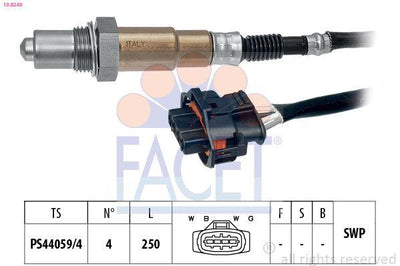 Facet 10.8249 Oxygen Sensor Konum 2 Opel Astra H/Zafira B 1.6 XER A16XER-Z16XER — Oxygen & Air-Fuel