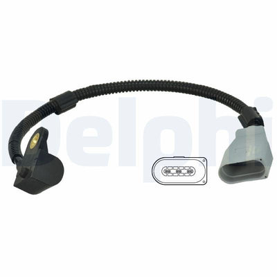 Delphi SS11037 Crankshaft Speed Sensor - Compatible with Golf V, Jetta, Passat 2.0 TDI — Vehicle Sensors & Switches