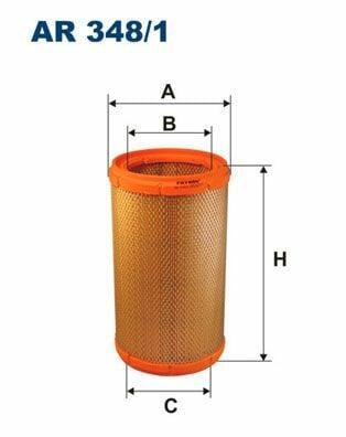 FILTRON AR348-1 Air Filter - Compatible with Alfa Romeo 166, GTV, Spider — Air & Cabin Filters