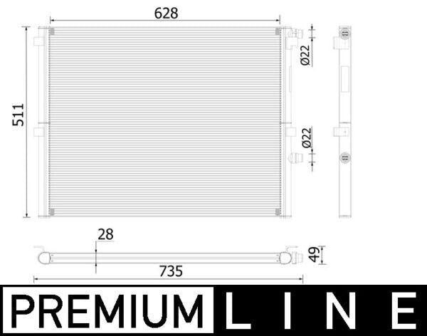 MAHLE CR2307000P BMW Radiator - Compatible with B48 B58 Models — Radiators & Fans