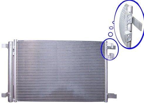 Volkswagen Passat 2015 Model A/C Radiator - Aftermarket Part for Volkswagen — Auto Parts Hall, Radiators & Fans