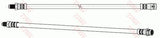 TRW PHB573 Brake Hose - Compatible with W203, W204 and 2 more models — Brake Hydraulics