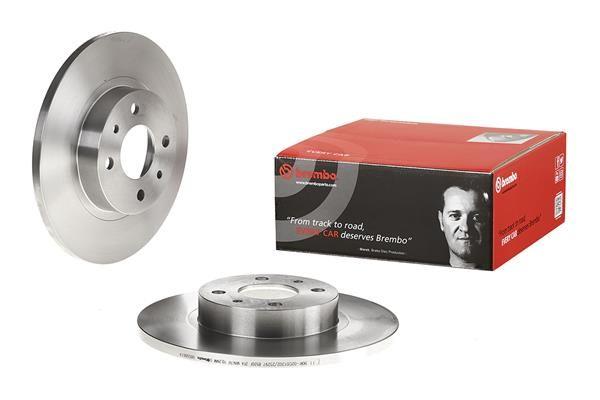 Brembo 08.5086.14 Brake Disc Front Standard Chrysler, Brava/Bravo I/Marea/Punto/Tempra/Tipo — Brake Rotors & Drums
