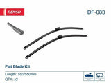 DENSO DF-083 Wiper Blade Set 550mm + 550mm for Mercedes C-Class (W205) / GLC (X253) - Universal Fit — Wipers