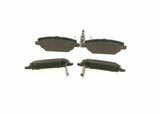 BOSCH 0986494136 Brake Pads - Low-Metallic Performance for Civic VIII Hatchback & Sedan