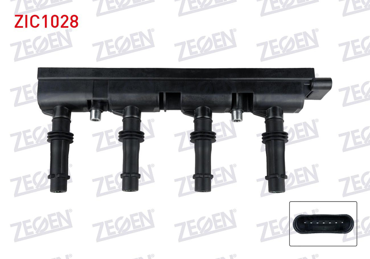 Zegen ZIC1028 Ignition Coil Opel Astra J 1.4 T 2009-2016 / Corsa D 1.4 2006-2014 / Meriva B 1.4 2010-/ Mokka — Coils & Plugs