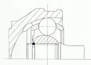 gkn-302175-axle-shaft-joint-vw-polo-golf GKN 302175 Axle Shaft Joint - VW Polo CLS, Golf III 1.6 | 90mm GKN 302175 Axle Shaft Joint VW Polo Golf gkn, axle-shaft-joint, vw-polo, vw-golf, car-parts, mechanics, automotive-repair, new-part, nitrile-rubber, ai-generated