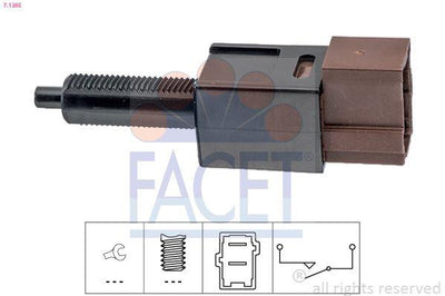 Facet 71265 Clutch Sensor Renault Kadjar 15 Chevrolet Kaleos I II 08 Nissan Almera Juke Micra — Clutch & Flywheel