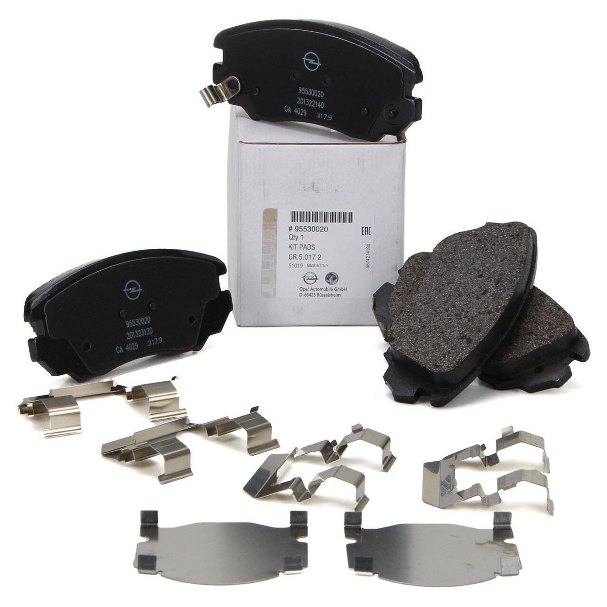 General Motors Opel Insignia 16 Front Brake Pad Set - Original GM Quality for 2010-2016 — Brake Pads
