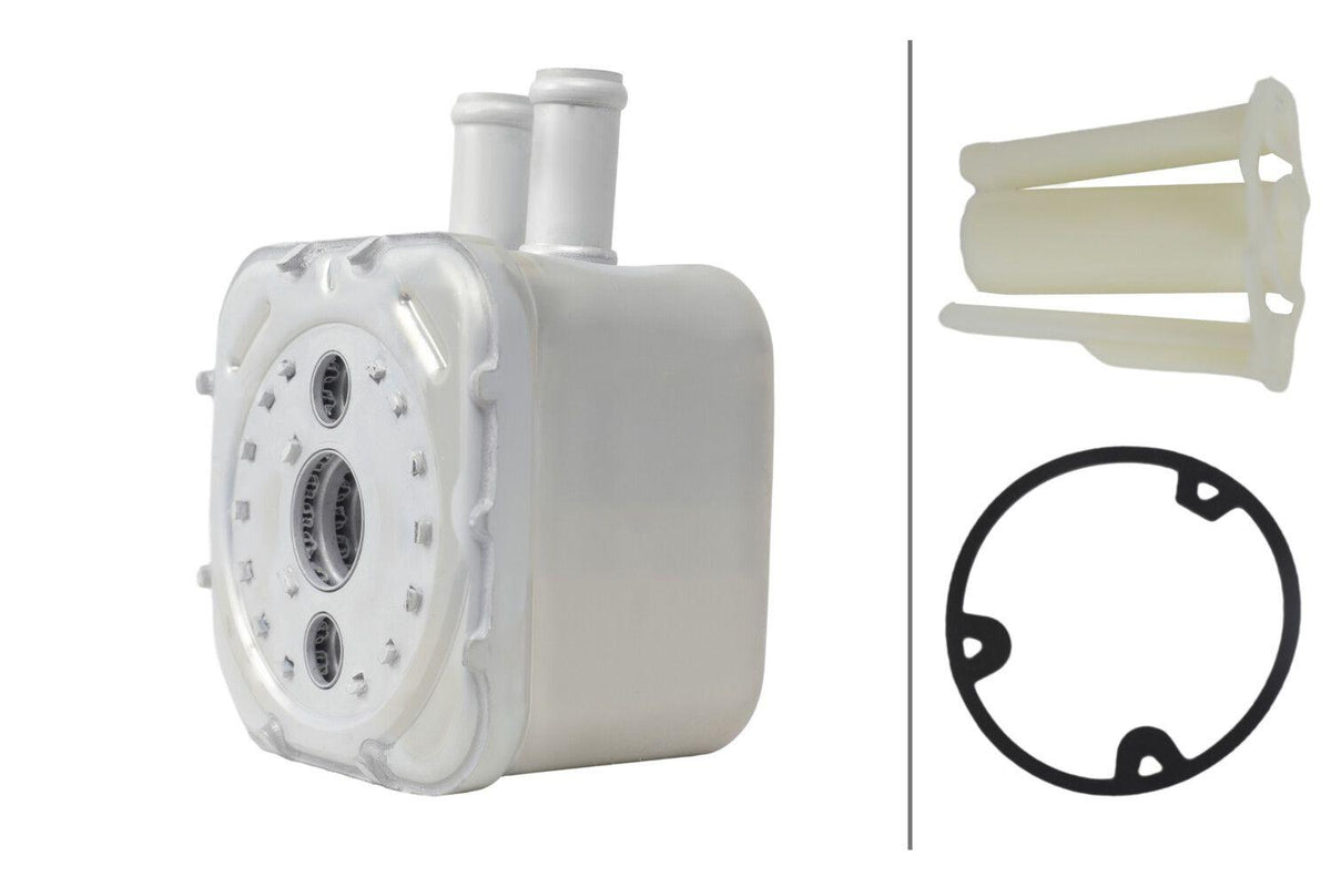 Hella 8MO366360-471 Oil Cooler Passat 1.9 TDI 97 > 00 — Oil System