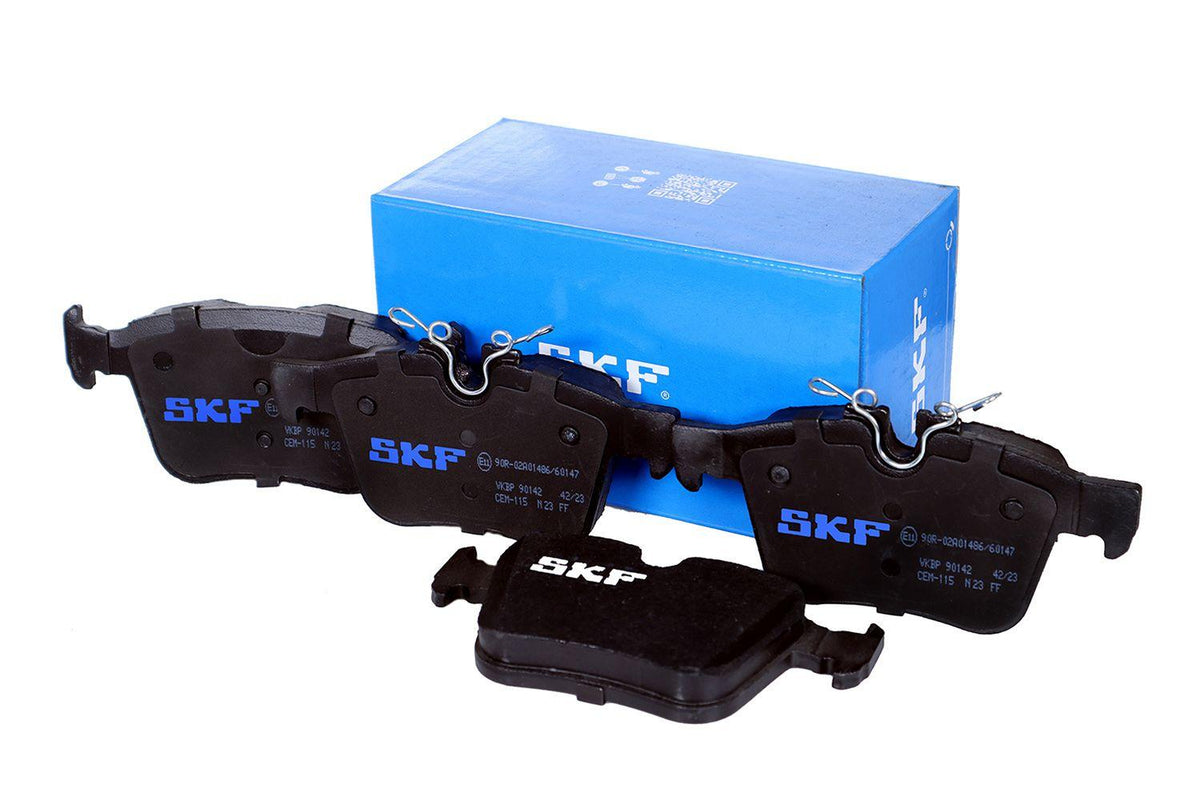 SKF VKBP90142 Rear Brake Pad Discovery Sport 15>/Range Rover Evoque 11>/Jaguar XE/XF/E-Pace — Brake Pads
