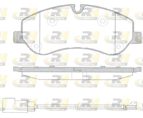 ROADHOUSE 21520.02 Brake Pad Transit Tourneo Custom 12 — Brake Pads