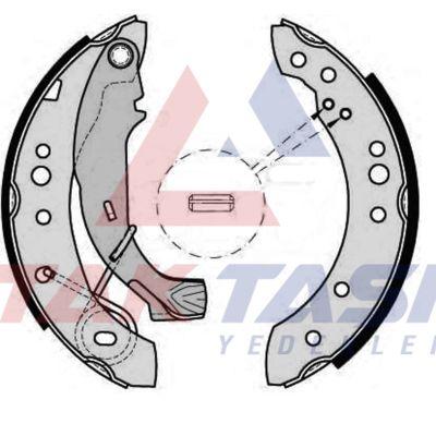 AP AP08150 Brake Shoe Rear with Lever 203,2X38mm Symbol II 08-12 / Laguna I 1.9 93-01 / Twingo 93-0 — Brake Cables & Hardware