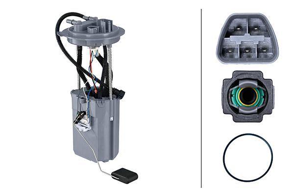 Hella 8TF358305-211 Fuel Pump Complete Chevrolet Captiva C100 07-2.0 D — Fuel Delivery