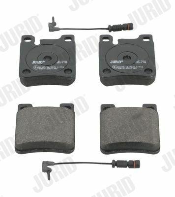 jurid 571722j rear brake pads, high-performance brake pads for amg, brake pad dimensions and specifications Jurid 571722J Brake Pads - High-Performance Replacement for AMG 124/140/203/210 | 0.85 kg Jurid Brake Pad 571722J - High-Performance Rear Pads jurid-brake-pads, amg-replacement-parts, brake-systems, car-maintenance, high-performance-brakes, automotive-parts, car-owners, mechanics, ai-generated, brake-components
