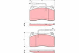 TRW GDB1431 Front Brake Pad — Brake Pads