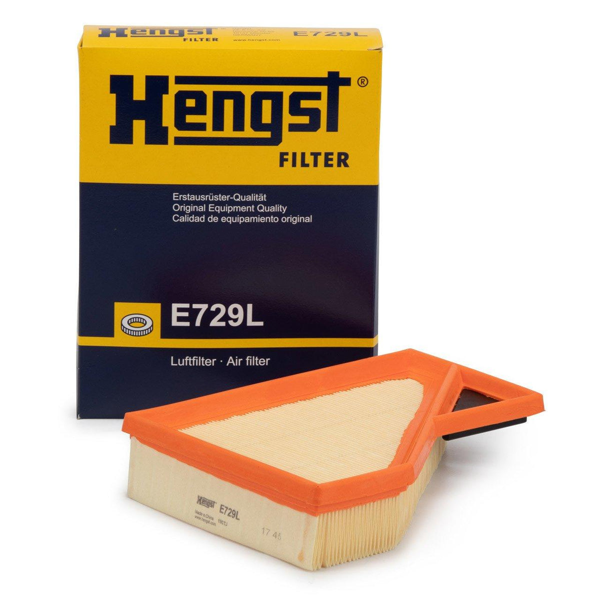 Hengst Mini Cooper Air Filter E729L - Compatible with 2004-2006 R53 — Air & Cabin Filters