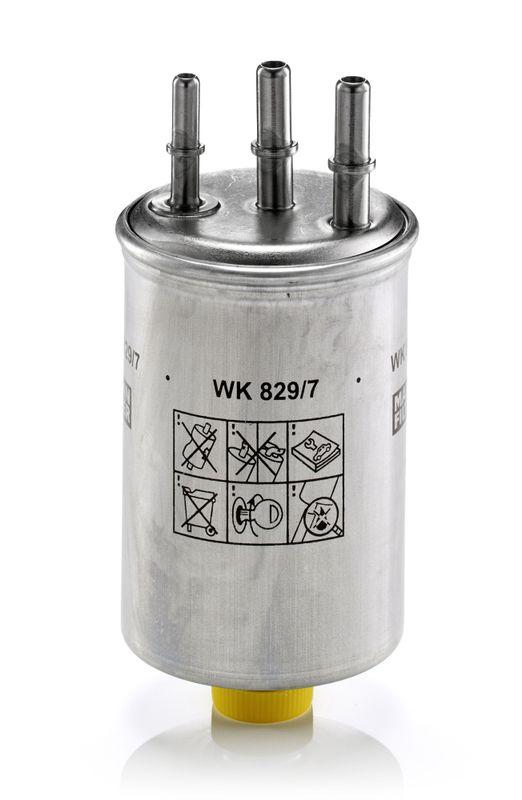 Mann WK829-7 Diesel Filter (without Switch) (Ford: Connect 90Ps 1.8Tdci 02 -)