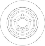TRW DF6187 Brake Disc — Brake Rotors & Drums