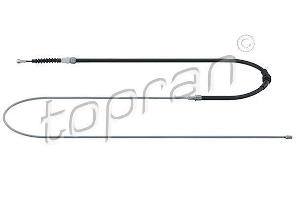 TOPRAN El Brake Cable - Quality Brake Cable for VW Caddy 11-15 — Brake Cables & Hardware