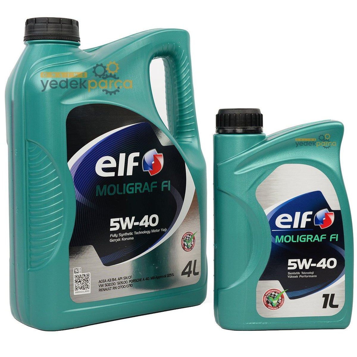 Elf Moligraf F1 5W-40 5 Litre Motor Oil