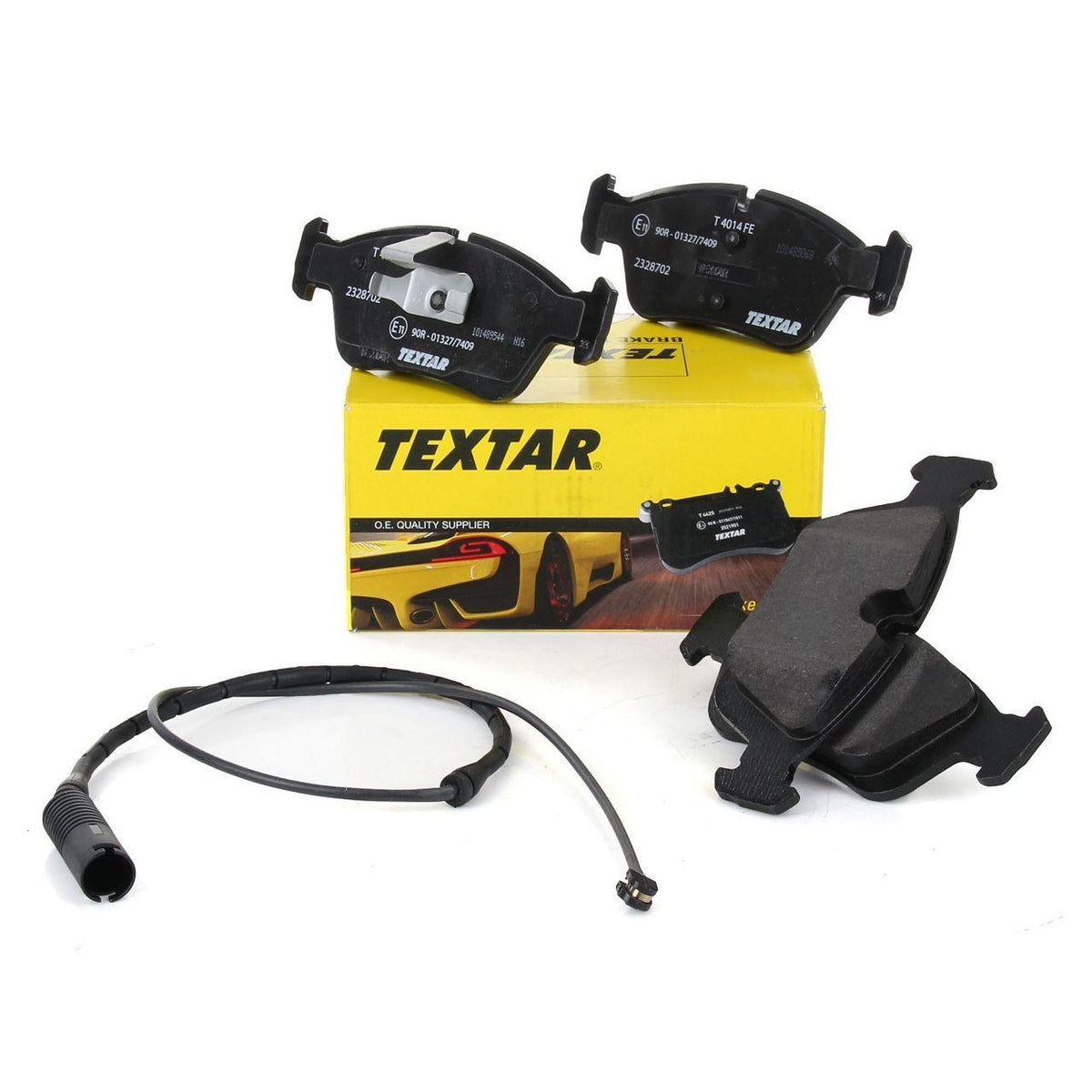 Textar BMW 3 Series E46 Front Brake Pad Set - Quality German Replacement — Brake Pads
