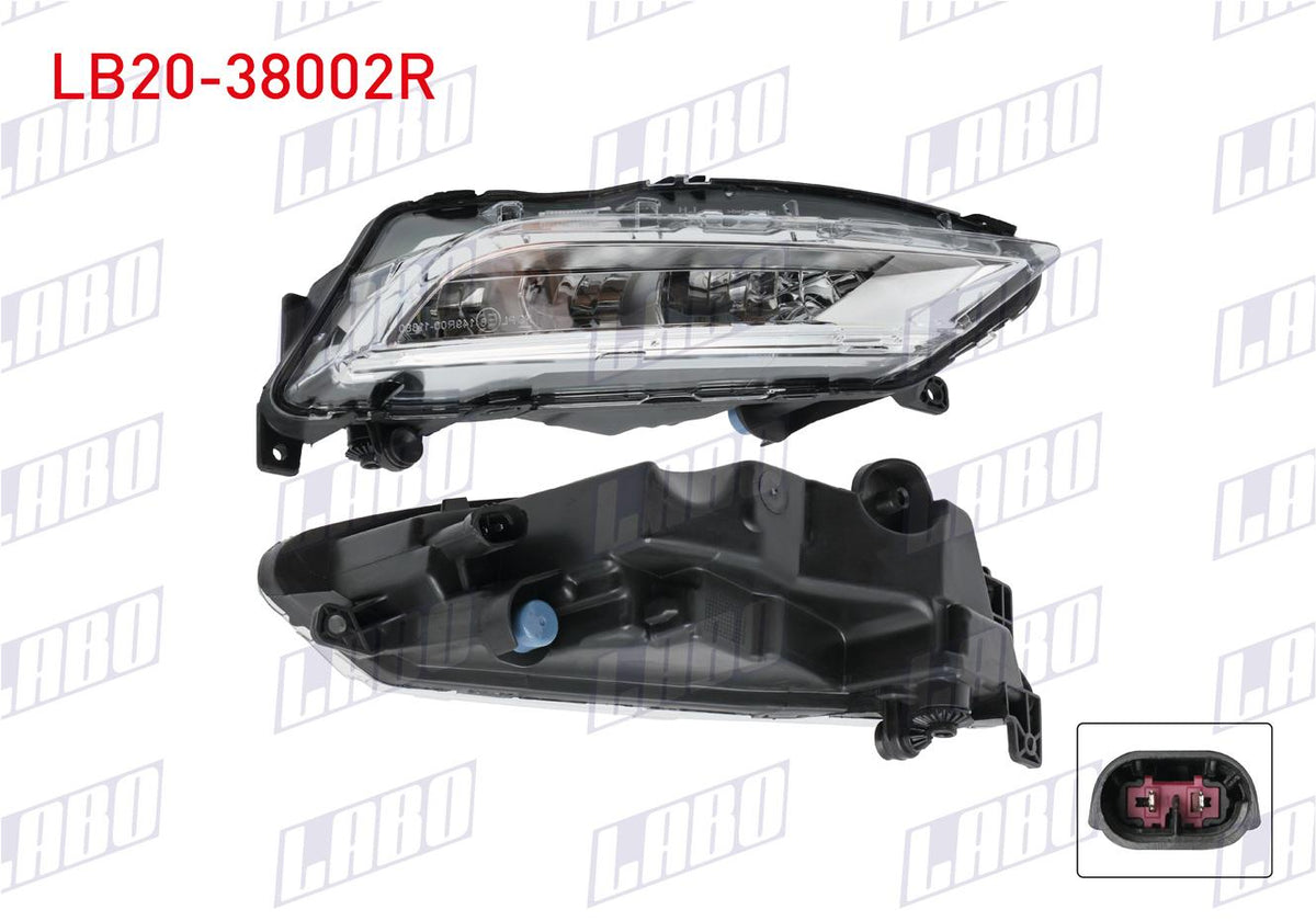 LABO LB20-38002R Fog Lamp Right LED Seat Leon 2017-2020 — Tail, Signal & Reflectors