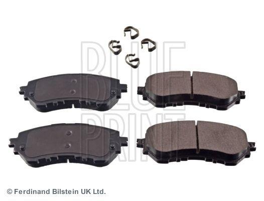 blueprint front brake pad set, front brake pads illustration, brake pad set specifications BLUEPRINT ADT342221 - Front Brake Pad Set for Vehicle Owners & Mechanics | 122 mm Length BLUEPRINT Front Brake Pad Set | ECE R90 Approved blueprint, brake-pads, front-brake-pads, automotive-parts, vehicle-maintenance, car-repair, ece-r90-approved, car-owners, vehicle-mechanics, ai-generated
