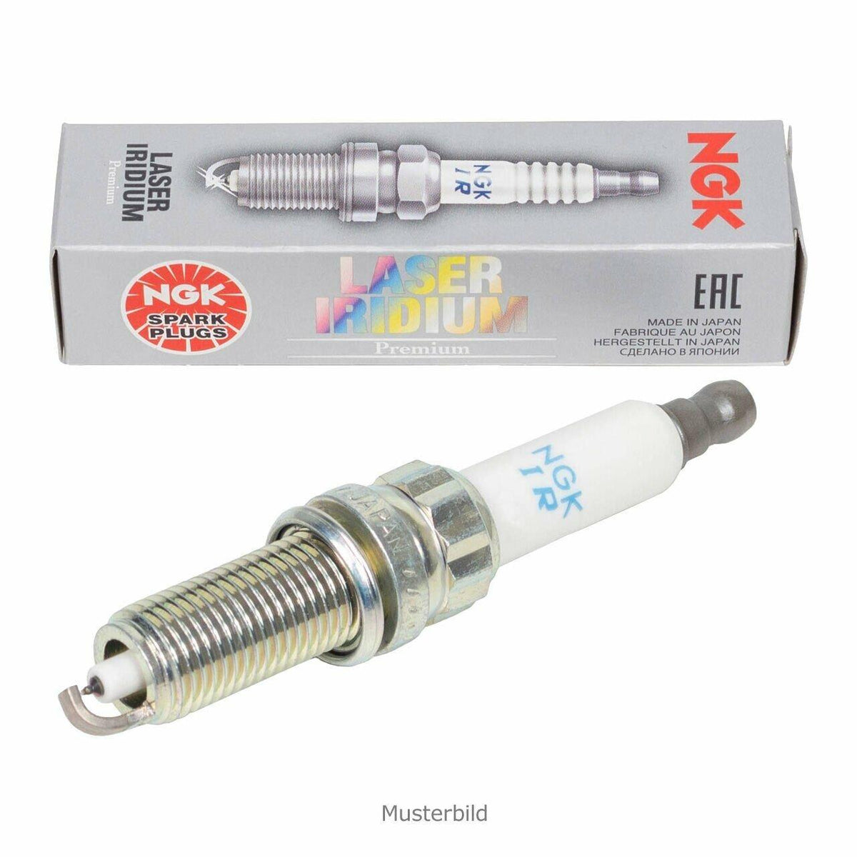 NGK Spark Plug Set for Opel Astra K B14XE Engine - 4 Pieces — Coils & Plugs