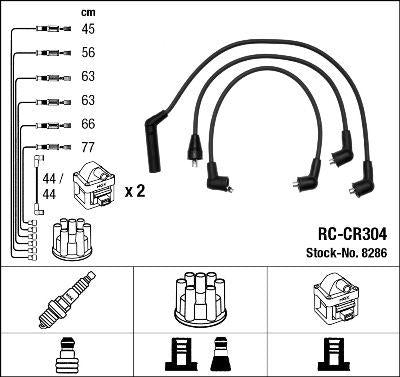 NGK 8286 Ignition Cable Chrysler