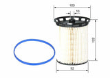 BOSCH F026402221 Diesel Fuel Filter - Compatible with 18 Touareg & Q7 3.0 TDI Euro6 — Fuel Delivery