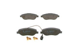 BOSCH Brake Pads 0986424595 - Low-Metallic Design for Bravo II & Stilo