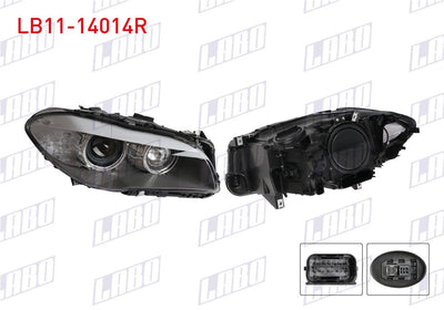 LABO LB11-14014R Headlight Right Xenon (Afs) BMW 5 Series (F10) 2011-2013 — Headlights