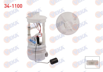 Veka 34-1100 Fuel Tank Level Float 3.2 Bar Alfa Romeo 156 1.6 Ts-2.0 Ts 1997-2005 — Fuel Delivery