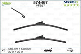 VALEO 574467 Wiper Blades Set 22 Inch - Kangoo and Citation — Wipers