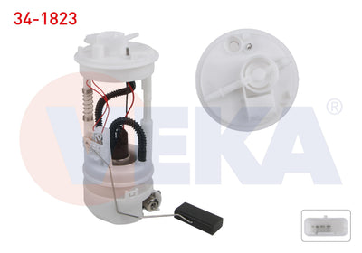 Veka 34-1823 Fuel Tank Level Float 3 Bar Head Size 123,5mm Fiat Marea 1.6i 16V 1996-2007 / Brava 1.2 16V-1.6 — Fuel Delivery