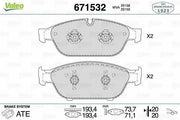 valeo-671532-brake-pads-front-set, valeo-brake-pads-installation-technical-specifications Valeo 671532 Brake Pads - Front Disc Brake Set for Car Owners & Mechanics | Fits Continental Systems Valeo 671532 Brake Pads - Front Disc Brake Set valeo, brake-pads, front-disc-brake-set, continental-systems, car-accessories, mechanics-tools, car-owner-essentials, automotive-parts, ai-generated, replacement-parts