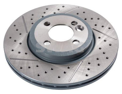 SWAG 11943954 Brake Disc Front Mini R55 R56 R58 R59 — Brake Rotors & Drums