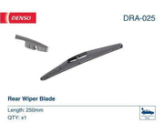 denso dra-025 wiper blade, rear replacement wiper for mitsubishi asx, rear wiper for suzuki swift DENSO DRA-025 Wiper Blade - 10 Inch Rear Replacement for Mitsubishi ASX & Suzuki Swift | Universal Fit DENSO DRA-025 Wiper Blade - 10 Inch Rear Replacement wiper-blade, denso, rear-wiper, mitsubishi-asx, suzuki-swift, 10-inch, universal-fit, car-maintenance, car-owners, ai-generated