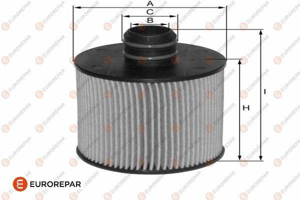 Eurorepar 1682287280 Oil Filter 500L 500X Doblo Ducato Egea Freemont Idea Punto Evo 1.6-2.0 Mjet 10- Alfa Romeo — Oil Filters