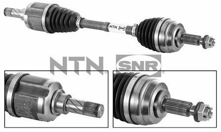 SNR DK55014 Front Axle Left-Hand Duster 1.5 dCi-1.6 16V 4×4 — Axles, CV Joints & Boots
