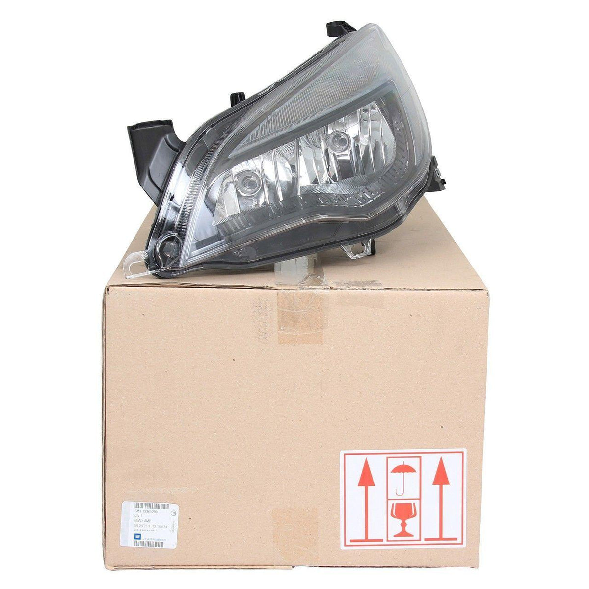 Opel Astra J Left Headlight (Driver Side) - Fume LED - Original Product — Headlights